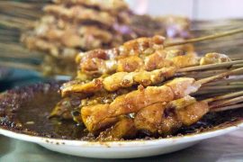 Javanese-chicken-satay