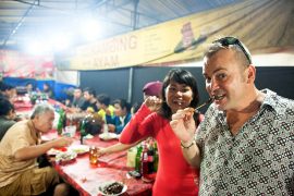 Join Denpasar Night Street Food tour to feel the new sensation of traditional Balinese foods at night.
