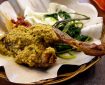 Signature of Balinese Fried Duck with Curry Sauce